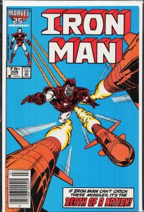 Iron Man #208 (1986) Iron Man