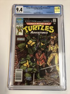 TMNT Teenage Mutant Ninja Turtles Adventure # 1 (CGC 9.4) Canadian Price Variant