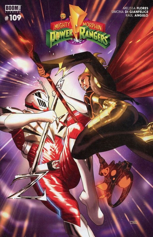 Mighty Morphin Power Rangers #109 Cover A Clarke BOOM! Studios 2023 EB87