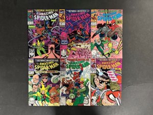 The Amazing Spider-Man Return of the Sinister Six (1990) #334-339 NM Set