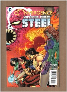 Convergence: Steel #2 DC Comics 2015 Louise Simonson Gen 13 app. NM- 9.2