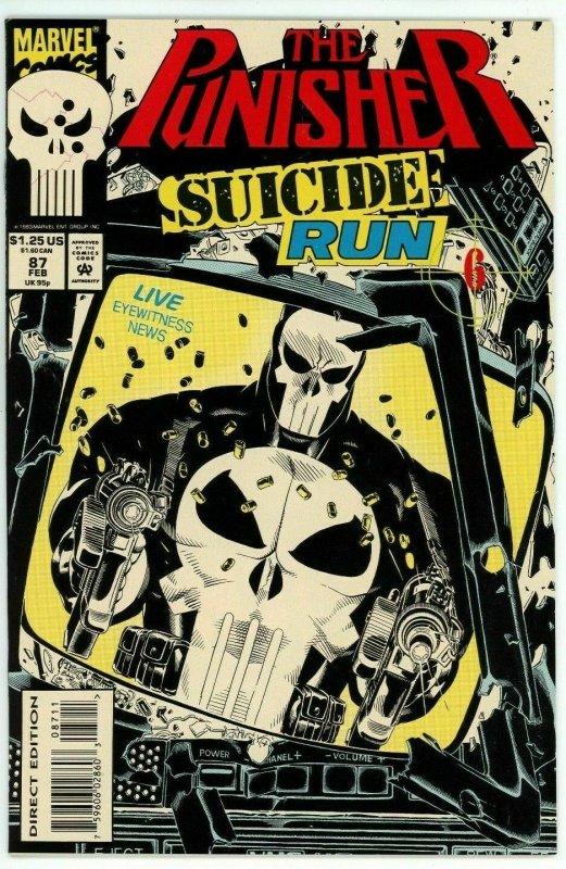 Punisher #87 (1987) - 9.4 NM *Suicide Run*