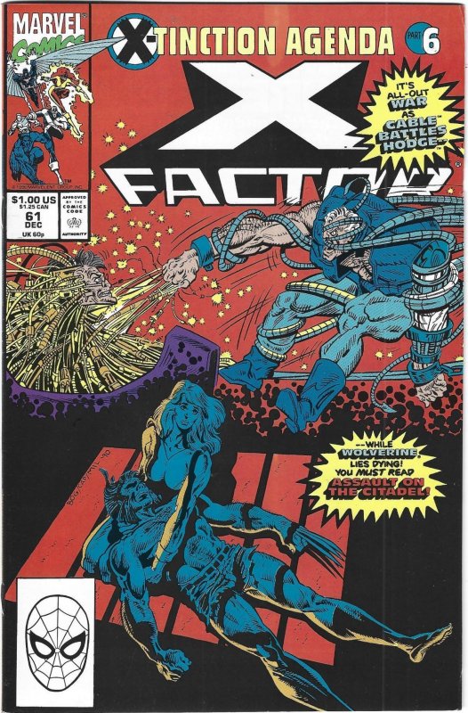 X-Factor #56 through 63 (1990)