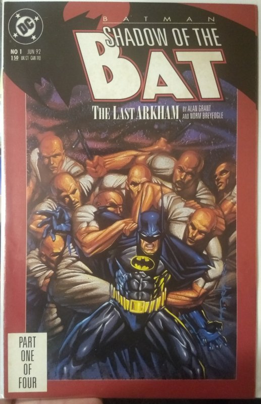 Batman: Shadow of the Bat #1 NM 1st Appearance of Victor Zsasz