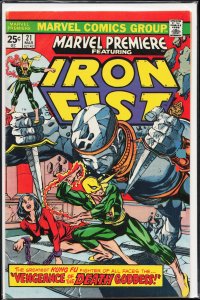 Marvel Premiere #21 (1975) Iron Fist [Key Issue]