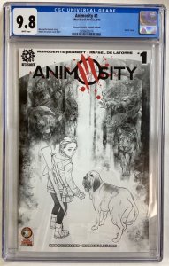 Animosity #1 - CGC 9.8 - AfterShock - 2016 - Diamond Retailer Summit edition!