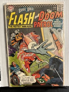 the Brave and the Bold presents Flash & Doom Patrol # 65 - DC 1966 - Silver Age