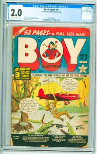 Boy Comics #51 (1950) CGC 2.0