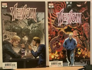 Venom #16 1st and 2nd Print Two Books Lot Donnie Cates VFN/NM 