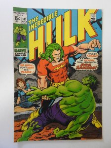 The Incredible Hulk #141 (1971) VG Condition moisture stain