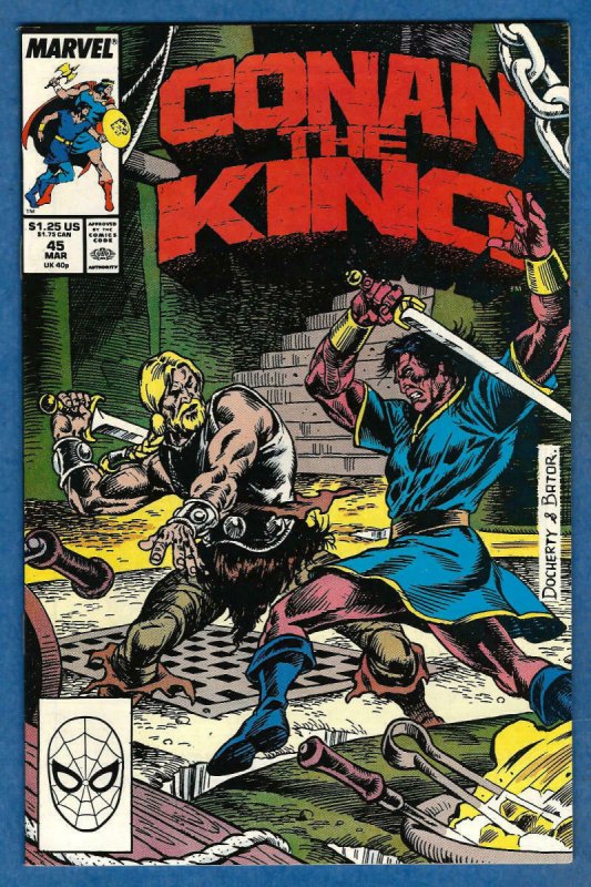 CONAN the KING #45, VF/NM, Docherty, 1980 1988, Robert Howard, more in store