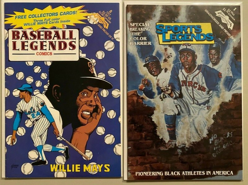 Baseball comic lot 18 difference avg 8.0 VF