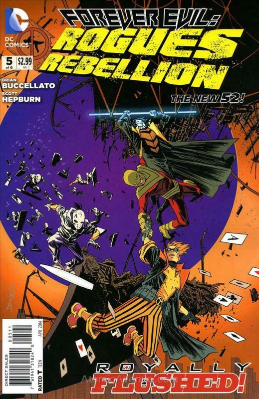 Forever Evil: Rogues Rebellion #5 VF/NM; DC | save on shipping - details inside