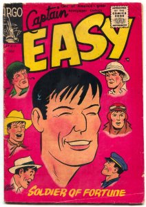 Captain Easy #1 1956- Argo Comics-Soldier of Fortune VG