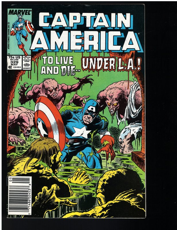 Captain America #329 (Marvel, 1987)