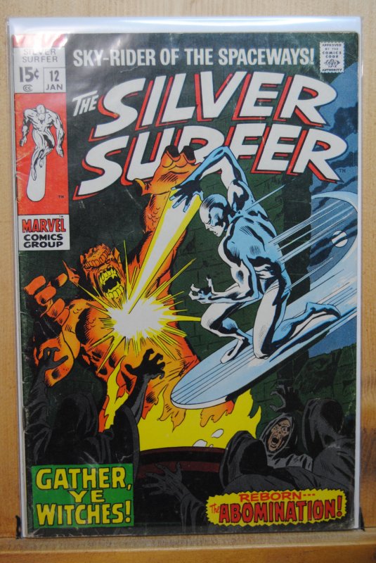 The Silver Surfer #12 (1970) Beautiful Copy !!