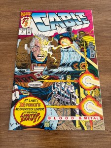 Lot Of 2 Cable Marvel Comic Books # 1 2 VF-NM Blood & Metal Limited Ser. 16 J445