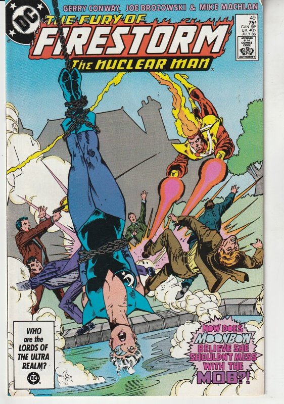 The Fury of Firestorm #49 Direct Edition (1986)