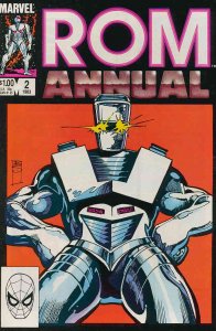 Rom Annual #2 FN ; Marvel | Spaceknight Sienkiewicz Bill Mantlo