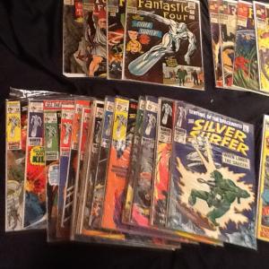 Silver Surfer original complete 1-18 plus FF extra, incuding first appearance