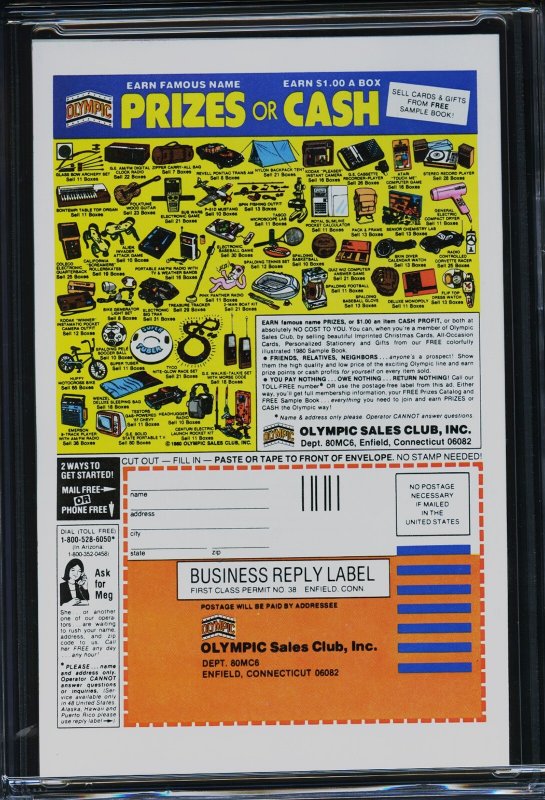 MARVEL SPOTLIGHT V2 #8 - CGC-9.8, WP - Captain Marvel - Miller - Highest graded!