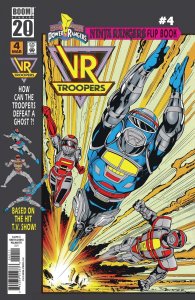 VR Troopers/Power Rangers Flipbook Facsimile Edition #4 Comic Book - Boom