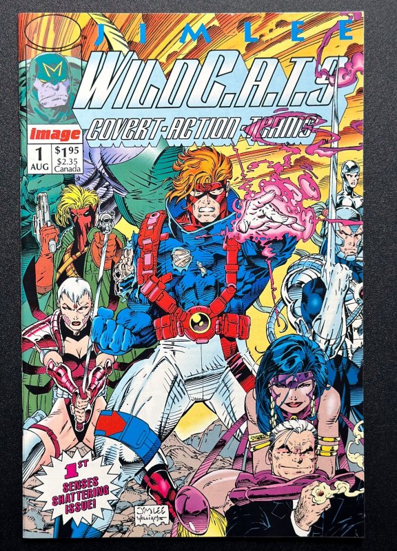 WildC.A.T.s  #1 (1992) Many 1st App! 1st Jim Lee for Image - 1st Print - VF/NM