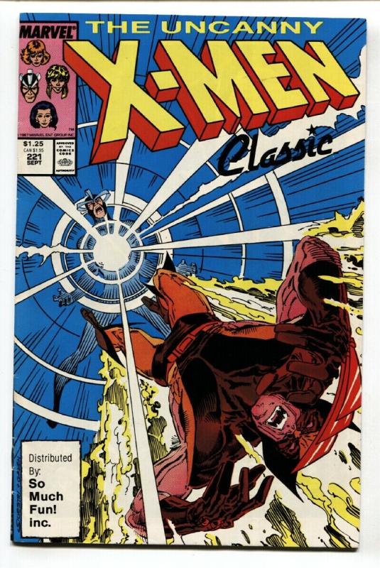 X-MEN #221 First MR. SINISTER-SO MUCH FUN VARIANT-comic book-RARE
