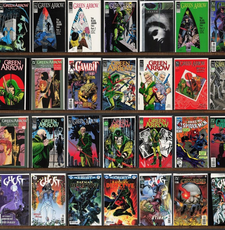 Huge Lot 130+ Comics with Green Arrow, Gambit, Mister Miracle & More!