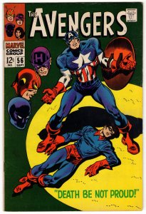 Avengers #56 Mid/Upper Mid-Grade CLASSIC Silver Age MARVEL