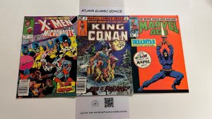 Marvel Comics X-Men & The Micronauts 2 King Conan 18 Marvel Age 13 Thor 15 CT6