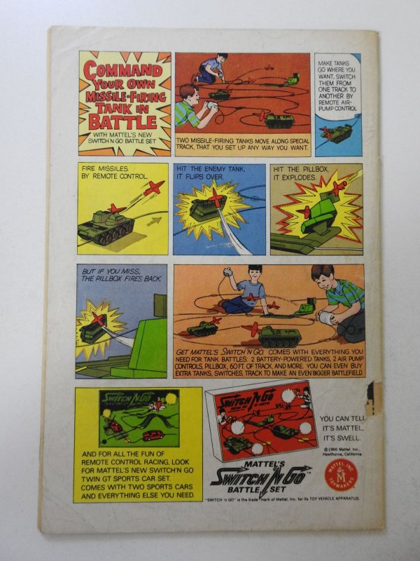 Hawkman #15 (1966) GD/VG Condition cover and 1st 2 wraps detached bottom staple