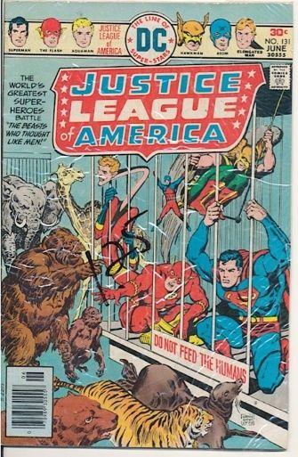 DC Comics Justice League of America #131 Fine+ (6.5) bronze age 30 cents (380J) 