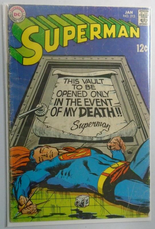 Superman (1st Series) #213, 2.0 (1969)