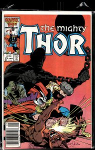 Thor #375 Newsstand Edition (1986) Thor