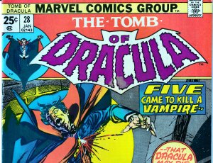 Tomb of Dracula(vol. 1) # 28  Very Fine/Near Mint Condition