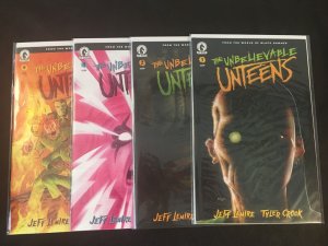 THE UNBELIEVABLE UNTEENS #1, 2, 3, 4 Black Hammer, VFNM Condition