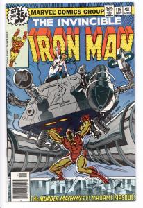 Iron Man #116 - Death of Ani-Men (Marvel, 1978) VF