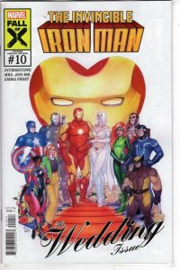 Invincible Iron Man #10 50 Copy Variant Edition Hetrick Homage B Variant
