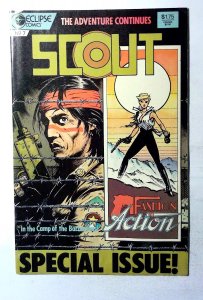 Scout #7 (1986) Eclipse Comics Fashion In Action 1st Print Comic Book