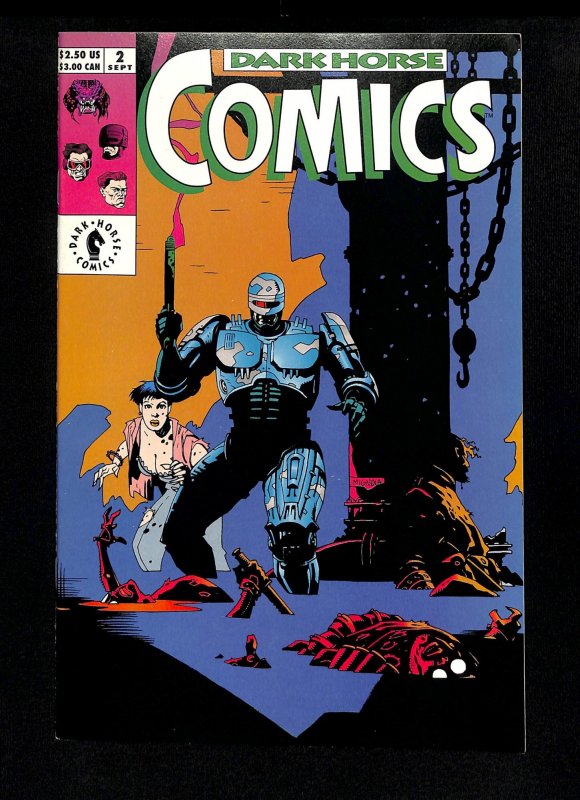 DArk Horse Comics #2 Mike Mignola Robocop!