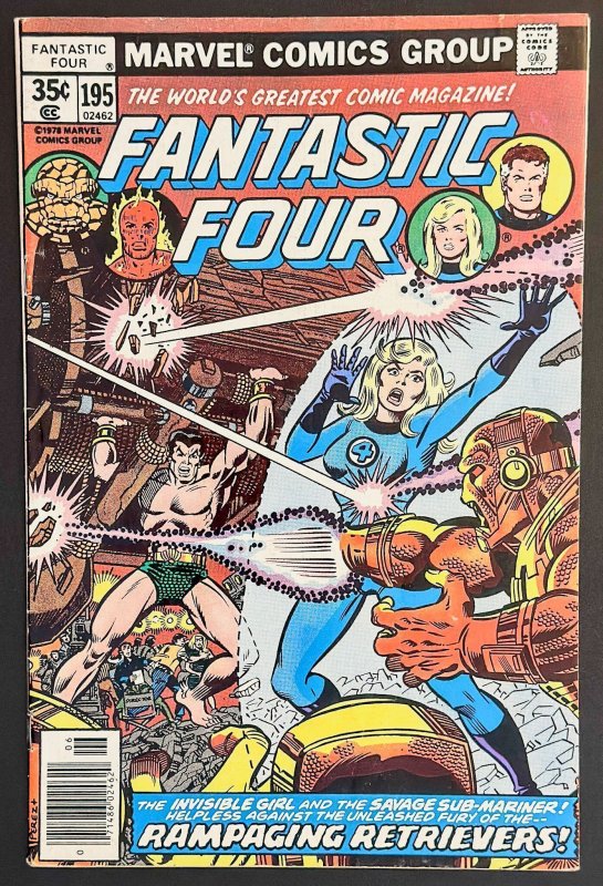 Fantastic Four #195 Regular Edition (1978)