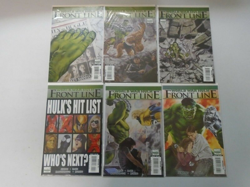 World War Hulk Frontline Set: #1-6 8.0 VF (2007)