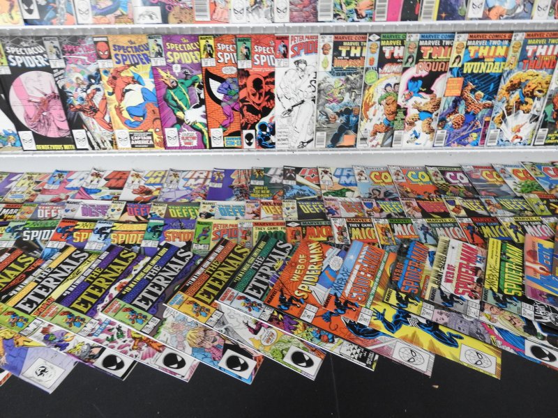 Huge Lot 190+ Comics W/ Hulk, Spider-Man, Iron Man, +More! Avg VF- Condition!