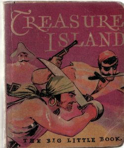 TREASURE ISLAND-'33-BIG LITTLE BOOK-WHITMAN-#720-PIRACY VG