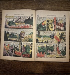 Our Fighting Forces #23 (DC Comics 1957) [VG+] “Tin-Fish Pilot”
