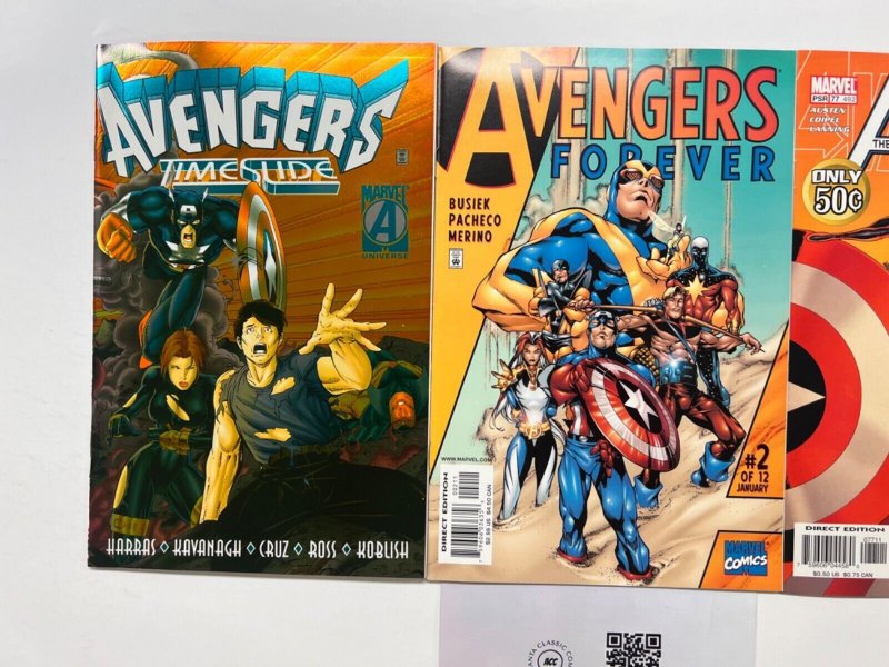 3 Avengers Marvel Comic Books # 2 77 ‘96 Avengers Defenders Thor Hulk 22 JS42