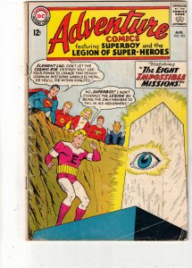 Adventure Comics #323 1964 Element Lad 1st Protty II, Legion Wow mid-grade VG/FN