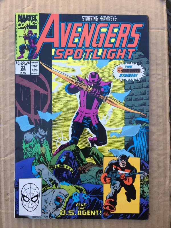 Avengers Spotlight #33 (1990)