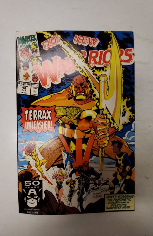 The New Warriors #16 (1991) NM Marvel Comic Book J716